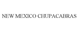 NEW MEXICO CHUPACABRAS trademark