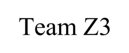 TEAM Z3 trademark