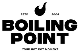 BOILING POINT YOUR HOT POT MOMENT ESTD 2004 trademark