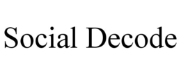 SOCIAL DECODE trademark