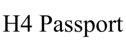 H4 PASSPORT trademark
