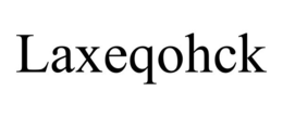 LAXEQOHCK trademark