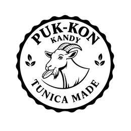 PUK-KON KANDY TUNICA MADE trademark