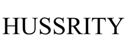 HUSSRITY trademark