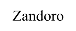 ZANDORO trademark