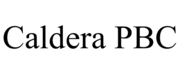 CALDERA PBC trademark