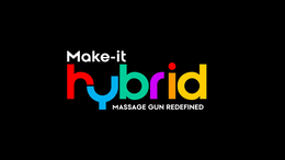 MAKE-IT HYBRID MASSAGE GUN REDEFINED trademark