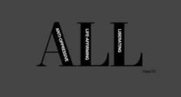ALL ANTI-OPPRESSIVE LIFE-AFFIRMING LIBERATING VIRTUE'21 trademark