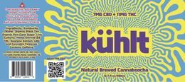 7MG CBD + 11MG THC KÜHLT NATURAL BREWED CANNABOOCHA 12.7FL OZ/350ML trademark