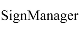 SIGNMANAGER trademark