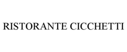 RISTORANTE CICCHETTI trademark