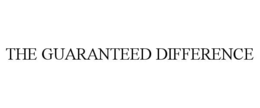 THE GUARANTEED DIFFERENCE trademark