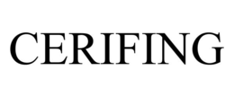 CERIFING trademark