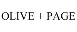 OLIVE + PAGE trademark