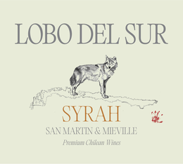 LOBO DEL SUR SYRAH SAN MARTIN & MIEVILLE PREMIUM CHILEAN WINES trademark