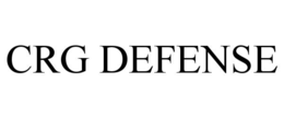CRG DEFENSE trademark