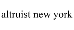 ALTRUIST NEW YORK trademark
