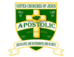 UNITED CHURCHES OF JESUS APOSTOLIC INCORPORATED EST. 1971 ONE IN LOVE, ONE IN STRENGTH, ONE IN UNITY trademark