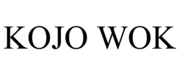 KOJO WOK trademark