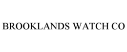 BROOKLANDS WATCH CO trademark