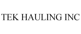 TEK HAULING INC trademark