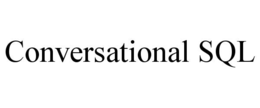 CONVERSATIONAL SQL trademark
