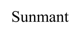 SUNMANT trademark