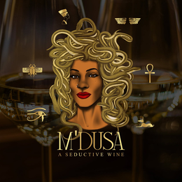 M'DUSA A SEDUCTIVE WINE trademark