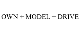 OWN + MODEL + DRIVE trademark