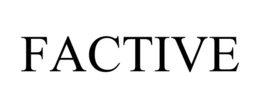 FACTIVE trademark