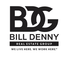 BDG BILL DENNY REAL ESTATE GROUP WE LIVE HERE. WE WORK HERE. trademark