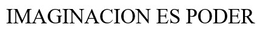 IMAGINACION ES PODER trademark