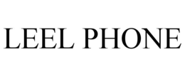 LEEL PHONE trademark
