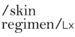 / SKIN REGIMEN / LX trademark
