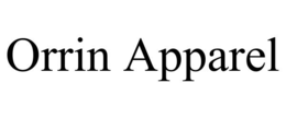 ORRIN APPAREL trademark