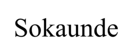 SOKAUNDE trademark