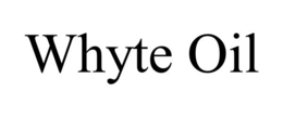 WHYTE OIL trademark