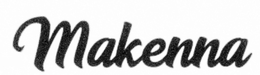 MAKENNA trademark