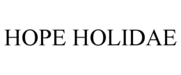 HOPE HOLIDAE trademark