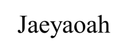 JAEYAOAH trademark