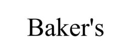BAKER'S trademark