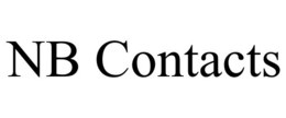 NB CONTACTS trademark