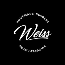 WEISS HOMEMADE BURGERS FROM PATAGONIA trademark