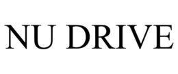 NU DRIVE trademark