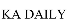 KA DAILY trademark