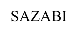 SAZABI trademark