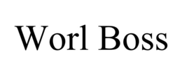 WORL BOSS trademark