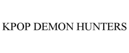 KPOP DEMON HUNTERS trademark