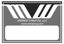 MW MIDWEST SYRUP CO., LLC WWW.MWSYRUP.COM trademark