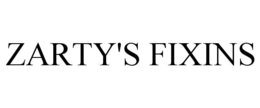 ZARTY'S FIXINS trademark